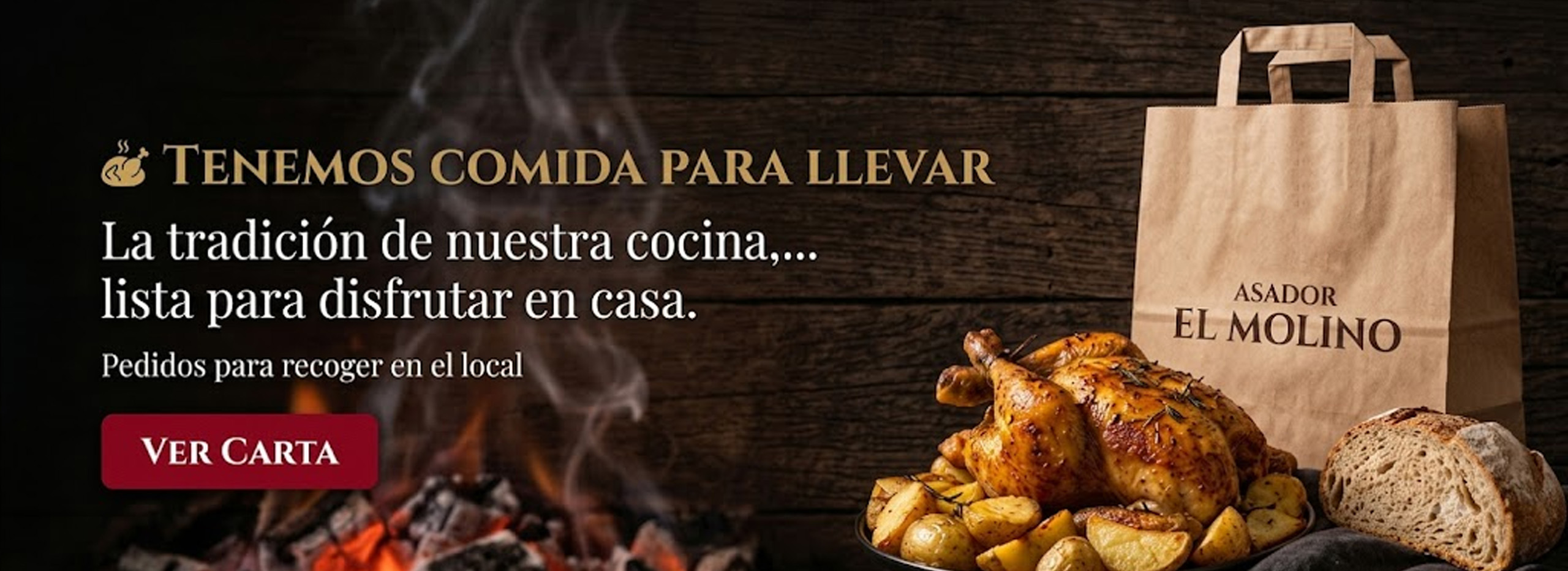 comida para llevar - EL ASADOR