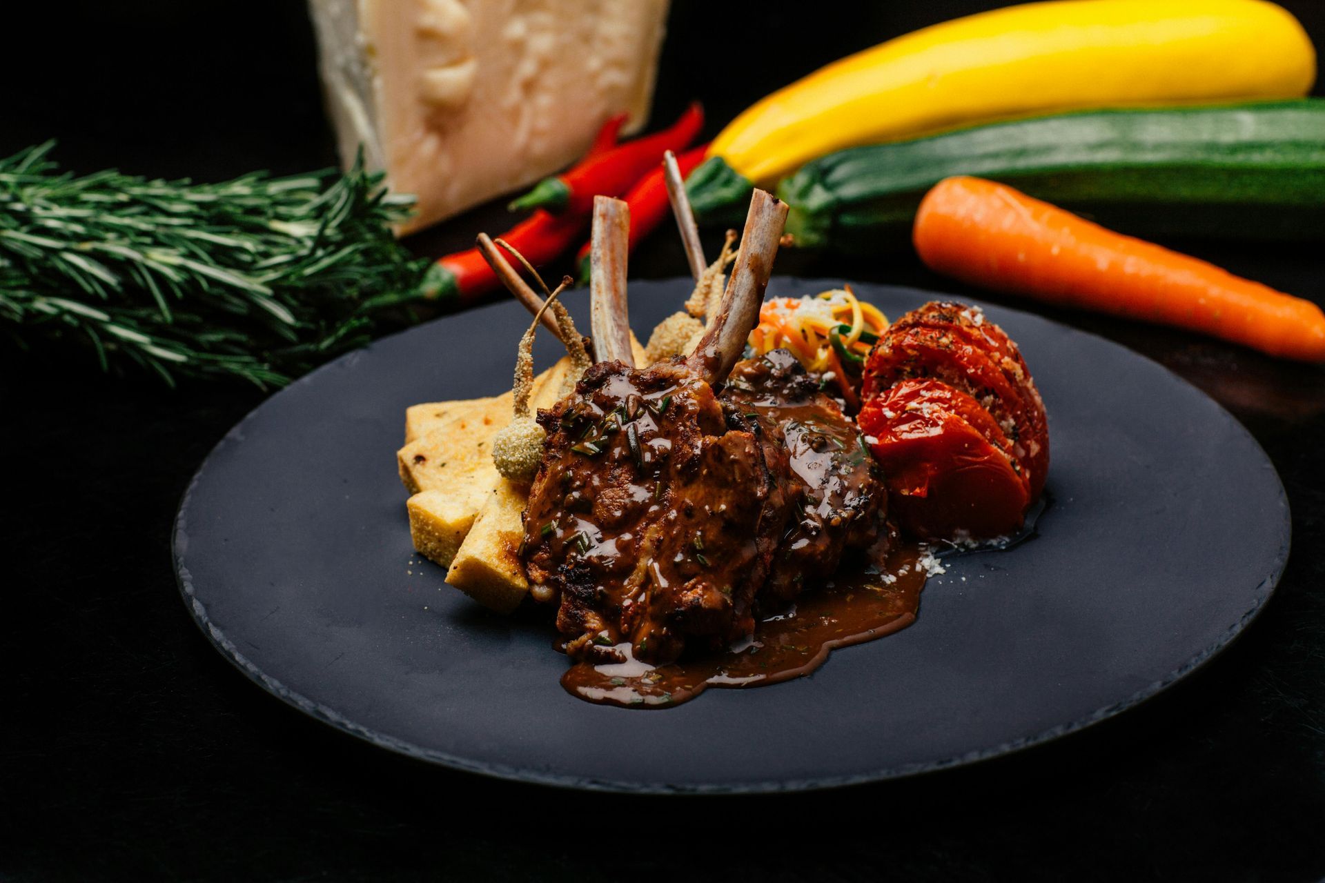 Menú asador en Pastrana